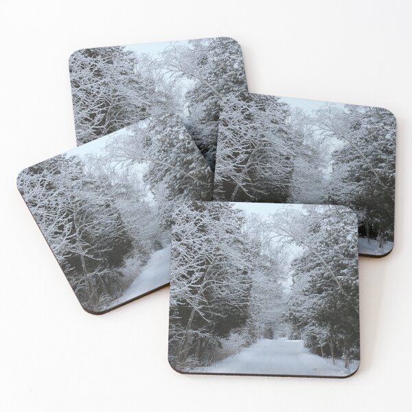 Item preview, Winter back road designed and sold by SariePhotograph.