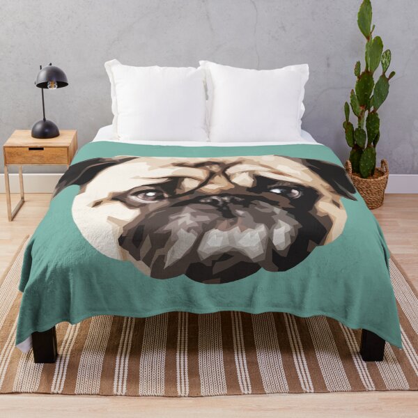 Item preview, Pug Cute Dog Pop Art - Fawn Pug - WPAP designed and sold by inkandmoth.