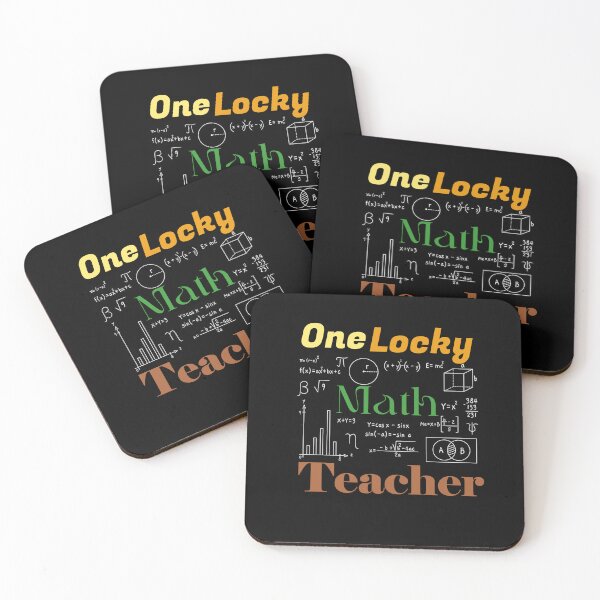 Item preview, One lucky math teacher ,gift for teacher designed and sold by Red123shop.