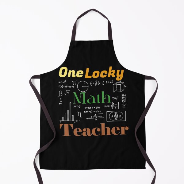 Item preview, One lucky math teacher ,gift for teacher designed and sold by Red123shop.