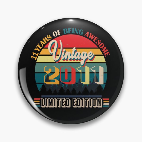 Item preview, 11 years of being awesome vintage 2011 limited edition | Born January 2011 Limited Edition 11 Years Of Being Awesome Vintage , January 2011 11 Years Old , 11th Birthday designed and sold by SimoSaladain.