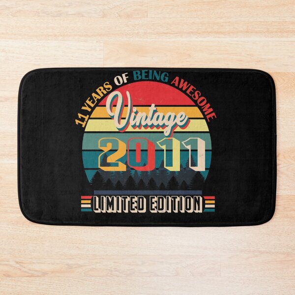 Item preview, 11 years of being awesome vintage 2011 limited edition | Born January 2011 Limited Edition 11 Years Of Being Awesome Vintage , January 2011 11 Years Old , 11th Birthday designed and sold by SimoSaladain.