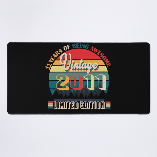 Item preview, 11 years of being awesome vintage 2011 limited edition | Born January 2011 Limited Edition 11 Years Of Being Awesome Vintage , January 2011 11 Years Old , 11th Birthday designed and sold by SimoSaladain.