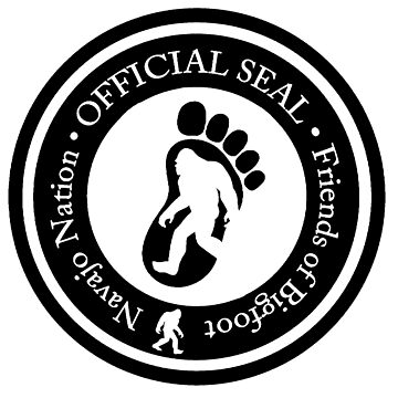 Artwork thumbnail, Friends of Bigfoot ~ Navajo Nation by NativeGraffix