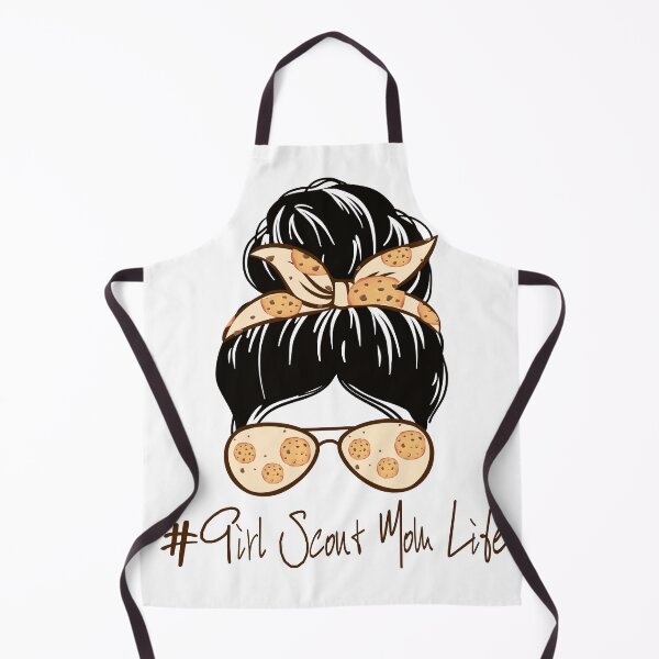 Item preview, Girl Scout Cookies Dealer Girl Scout Mom Life Messy Bun designed and sold by MediTees.