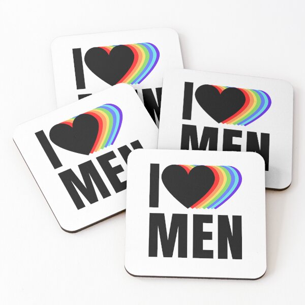 Item preview, I Love Men / I Heart Men designed and sold by Stepadoda.