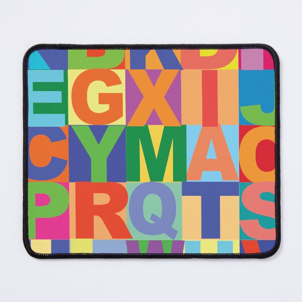 Item preview, Neo Geo Letters - Modern Art - Alphabet - Educators - Cool Teachers designed and sold by CattlettArt.