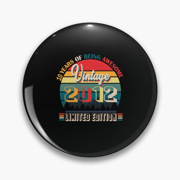 Item preview, 10 years of being awesome vintage 2012 limited edition | Born January 2011 Limited Edition 10 Years Of Being Awesome Vintage , January 2012 10 Years Old , 10th Birthday designed and sold by SimoSaladain.