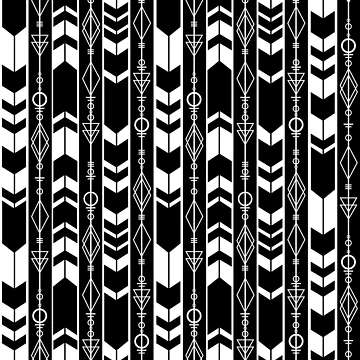 Artwork thumbnail, psychedelic arrows by RaelRayas
