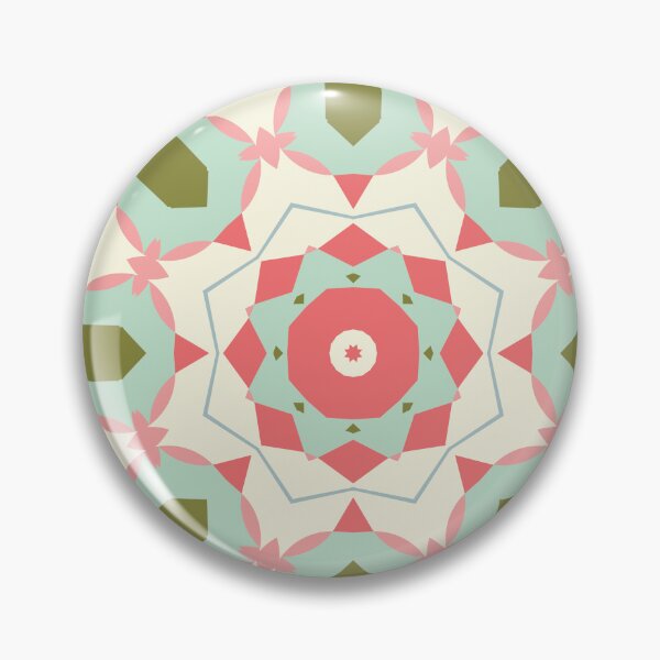 Item preview, Modern Star Flower Pattern Artwork 09 Color 05 designed and sold by Stefanie Boike.