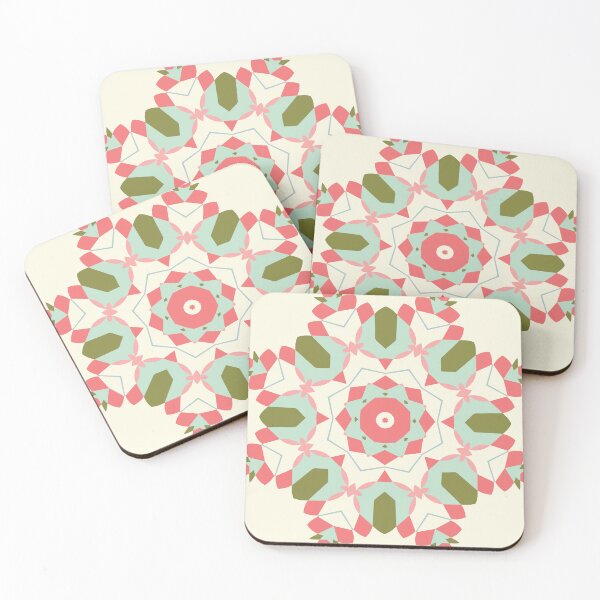 Item preview, Modern Star Flower Pattern Artwork 09 Color 05 designed and sold by Stefanie Boike.