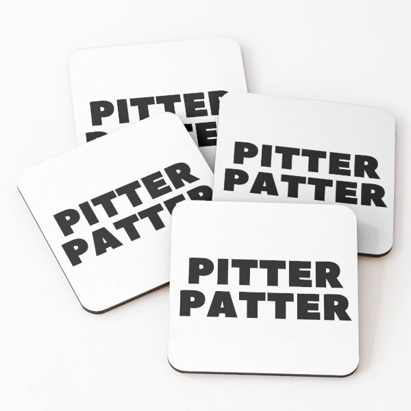 Item preview, PITTER PATTER - HOCKEY SLANG/SAYING designed and sold by HOCKEYBUBBLE.