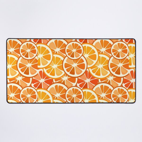 Item preview, Adorable Orange Pattern Tangerine Cuties Sweeties Aesthetic, Slices circle citrus decorative designed and sold by Draculaura2009.
