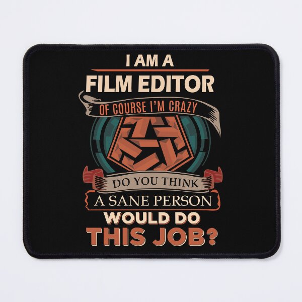 Artikelvorschau, Film-Editor-T-Shirt - gesunde Person-Job-Geschenkartikel-T-Stück entworfen und verkauft von ximenalivi.