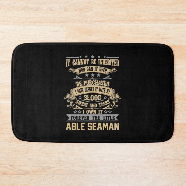 Item preview, Able Seaman T Shirt - Forever The Title Job Gift Item Tee designed and sold by celiagomez456.