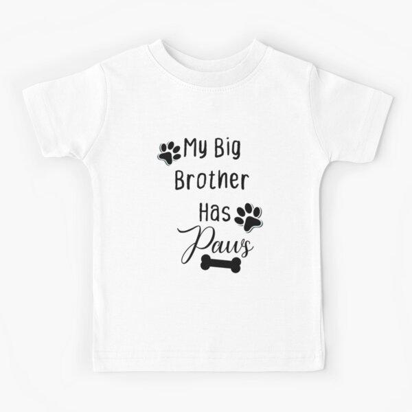 my siblings have paws shirt, funny baby shower gift, funny baby