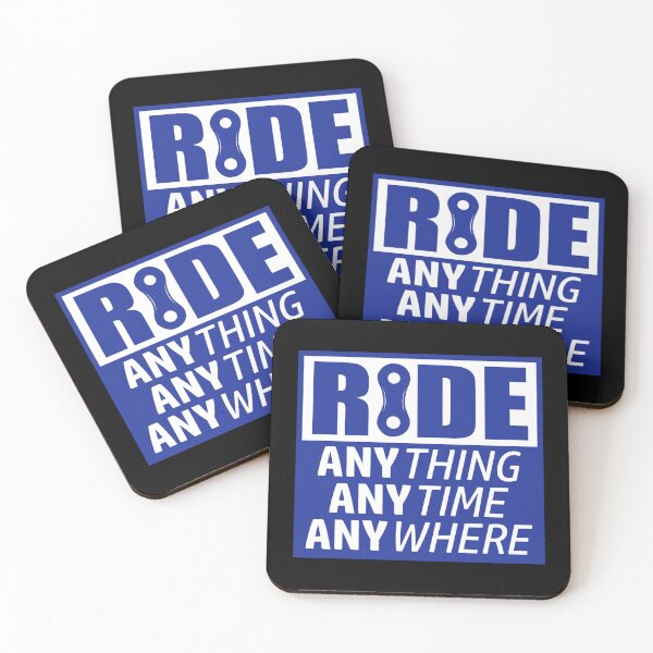Item preview, Ride, Anything, Anytime, Anywhere Sticker designed and sold by stewaales6.