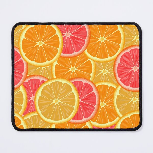 Item preview, Adorable Pink Grapefruit pattern Orange Tangerine Pattern designed and sold by Draculaura2009.