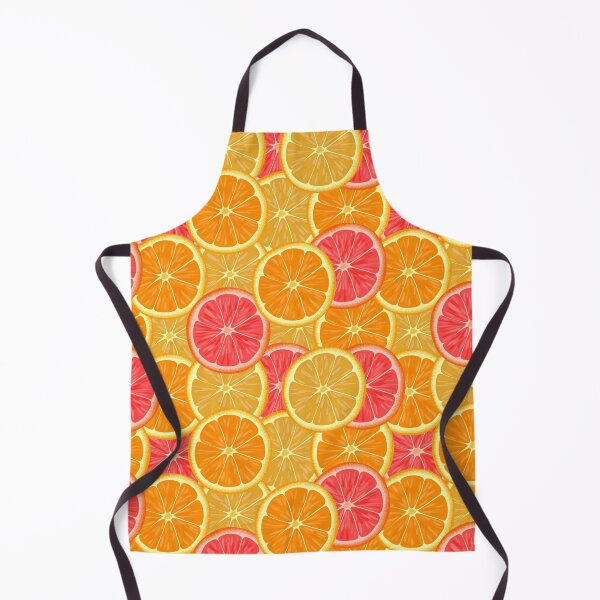 Item preview, Adorable Pink Grapefruit pattern Orange Tangerine Pattern designed and sold by Draculaura2009.