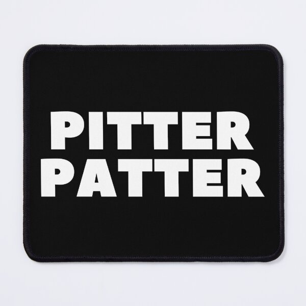 Item preview, PITTER PATTER - HOCKEY SLANG/SAYING designed and sold by HOCKEYBUBBLE.