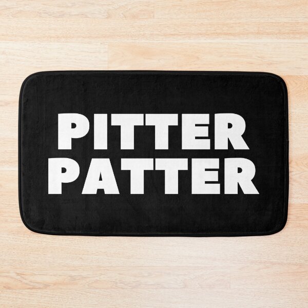 Item preview, PITTER PATTER - HOCKEY SLANG/SAYING designed and sold by HOCKEYBUBBLE.