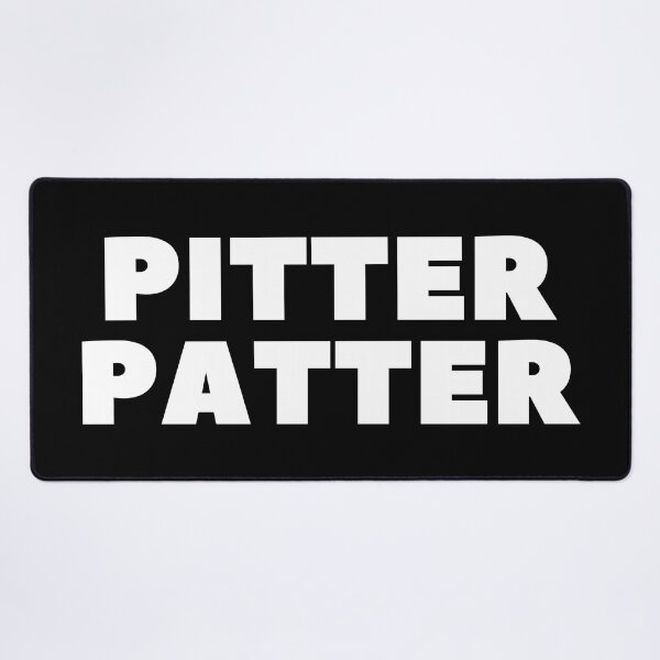 Item preview, PITTER PATTER - HOCKEY SLANG/SAYING designed and sold by HOCKEYBUBBLE.