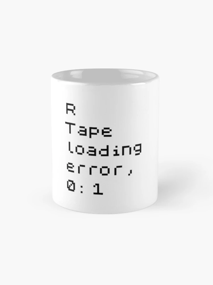 Thumbnail 4 of 6, Coffee Mug, Sinclair Spectrum - R Tape Loading Error designed and sold by blastprocessing.