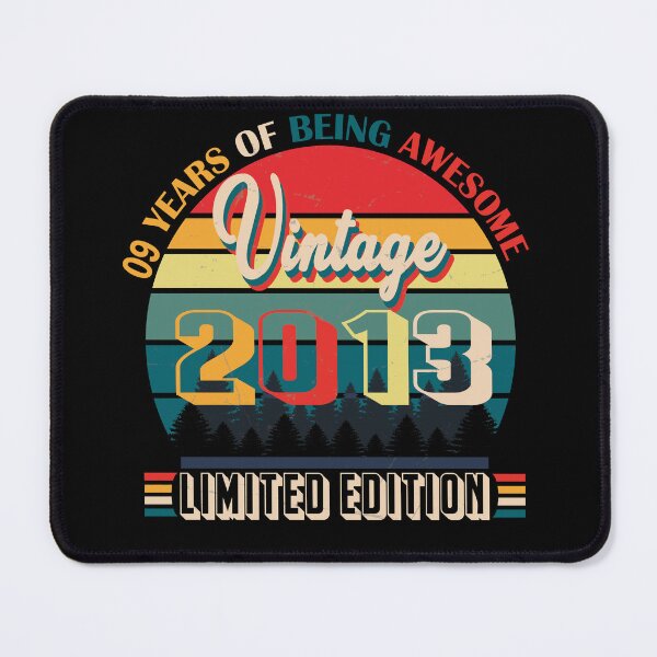 Item preview, 9 years of being awesome vintage 2013 limited edition | Born January 2013 Limited Edition 9 Years Of Being Awesome Vintage , January 2013 9 Years Old , 9th Birthday designed and sold by SimoSaladain.
