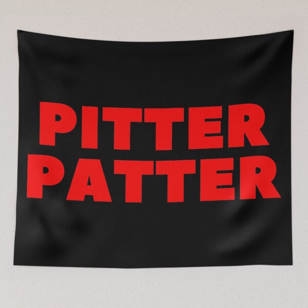 Item preview, PITTER PATTER - HOCKEY SLANG/SAYING designed and sold by HOCKEYBUBBLE.