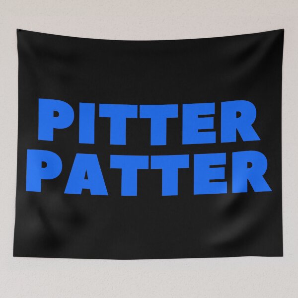 Item preview, PITTER PATTER - HOCKEY SLANG/SAYING designed and sold by HOCKEYBUBBLE.