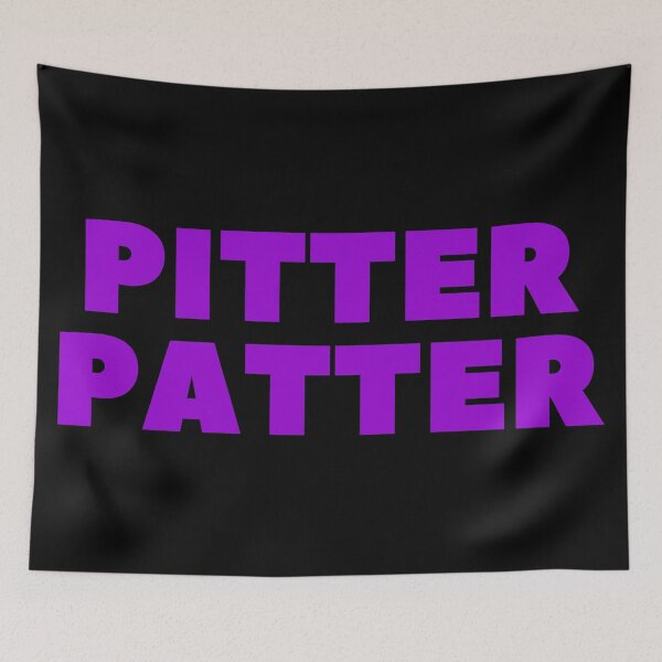 Item preview, PITTER PATTER - HOCKEY SLANG/SAYING designed and sold by HOCKEYBUBBLE.