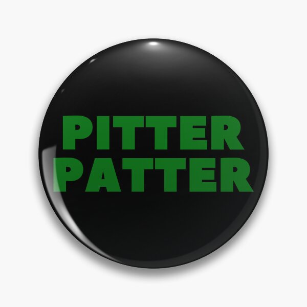Item preview, PITTER PATTER - HOCKEY SLANG/SAYING designed and sold by HOCKEYBUBBLE.