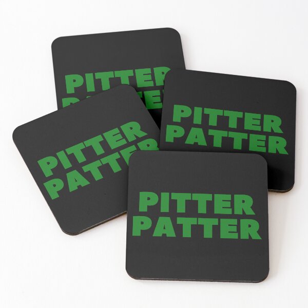 Item preview, PITTER PATTER - HOCKEY SLANG/SAYING designed and sold by HOCKEYBUBBLE.