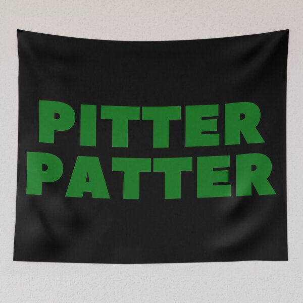 Item preview, PITTER PATTER - HOCKEY SLANG/SAYING designed and sold by HOCKEYBUBBLE.