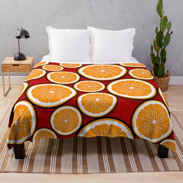 Item preview, Adorable Oranges Tangerine Pattern Blood Orange designed and sold by Draculaura2009.