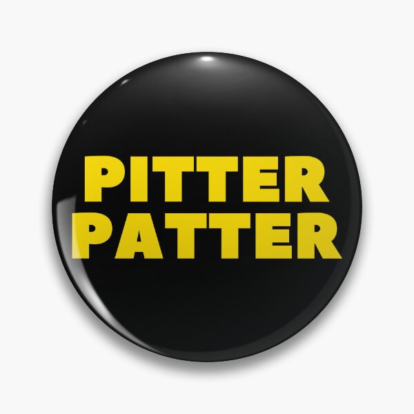 Item preview, PITTER PATTER - HOCKEY SLANG/SAYING designed and sold by HOCKEYBUBBLE.