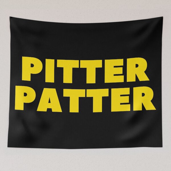 Item preview, PITTER PATTER - HOCKEY SLANG/SAYING designed and sold by HOCKEYBUBBLE.