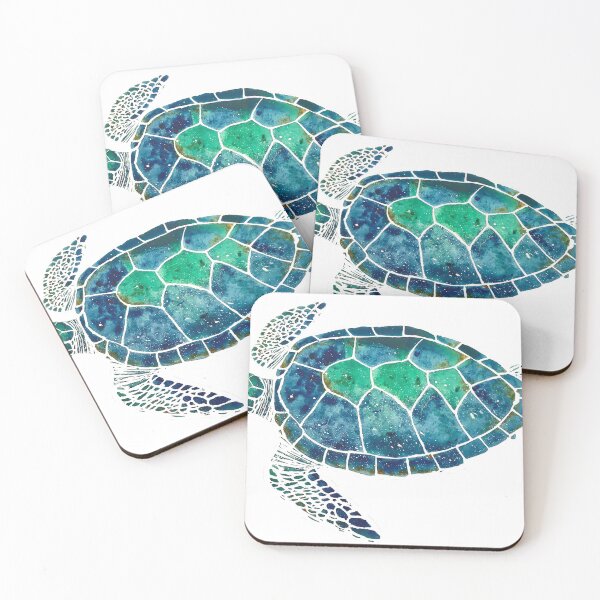 Item preview, turtle marine universe designed and sold by LaPeceraDeTela.