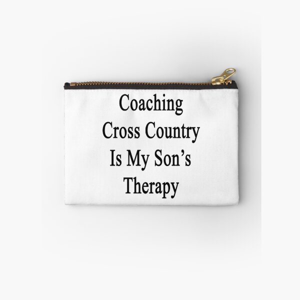 Item preview, Coaching Cross Country Is My Son's Therapy  designed and sold by supernova23.