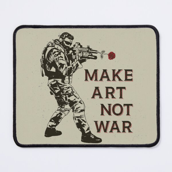 Item preview, Make art not war designed and sold by kawaiistudio.