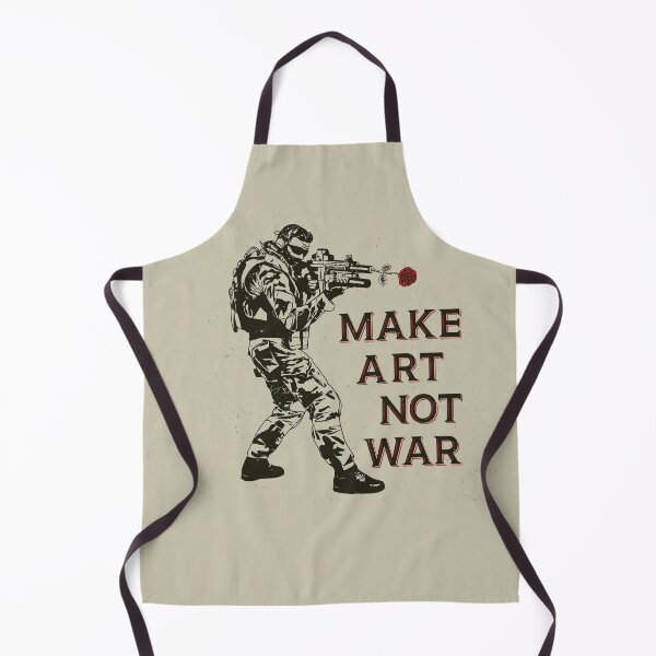 Item preview, Make art not war designed and sold by kawaiistudio.