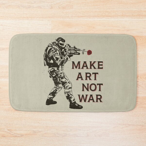 Item preview, Make art not war designed and sold by kawaiistudio.