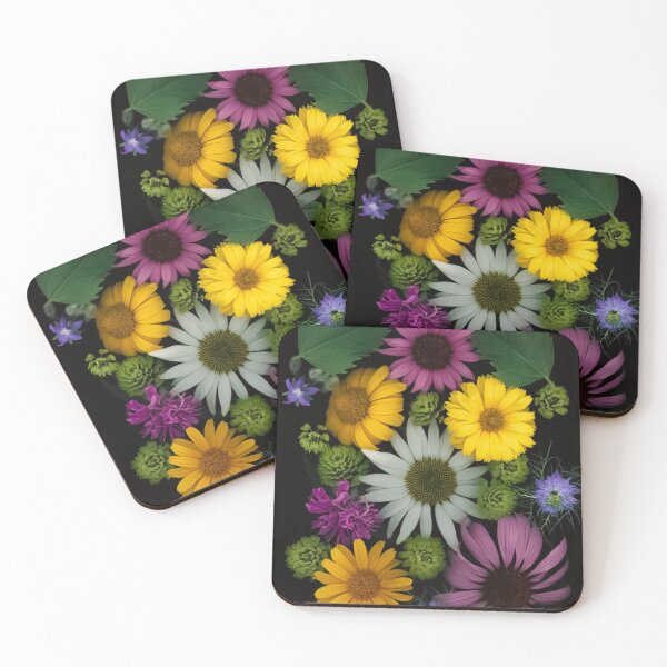 Item preview, Midsummer - A collection of colorful and vibrant wildflowers. designed and sold by MazGhani.