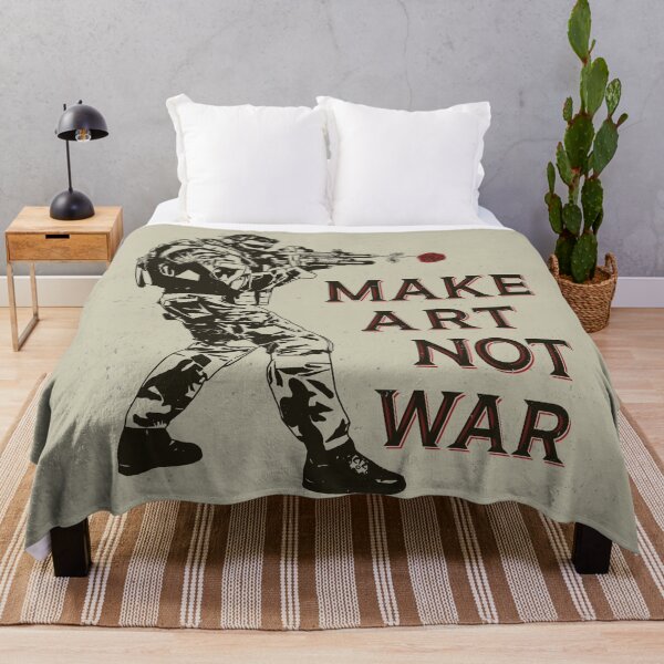 Item preview, Make art not war designed and sold by kawaiistudio.