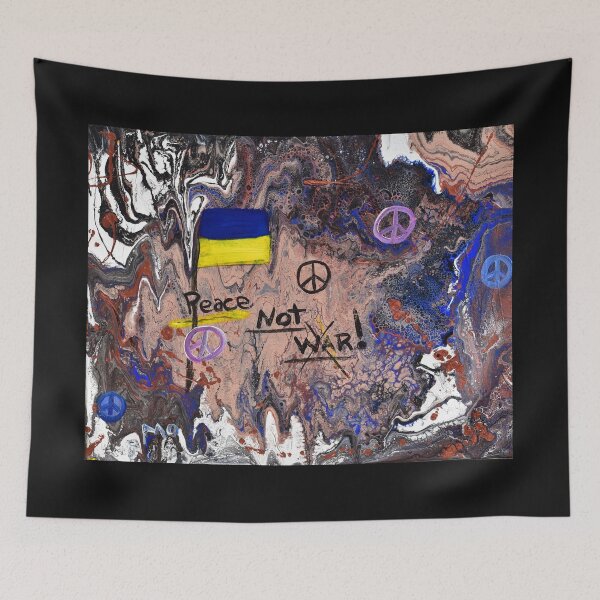 Item preview, Peace Not War in Ukraine designed and sold by Maureen Zaharie.