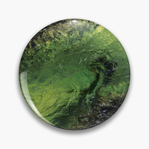 Item preview, Emerald Channel | Green Waters Swirl Through Rock, Minimalist Nature Photography designed and sold by arlutai.