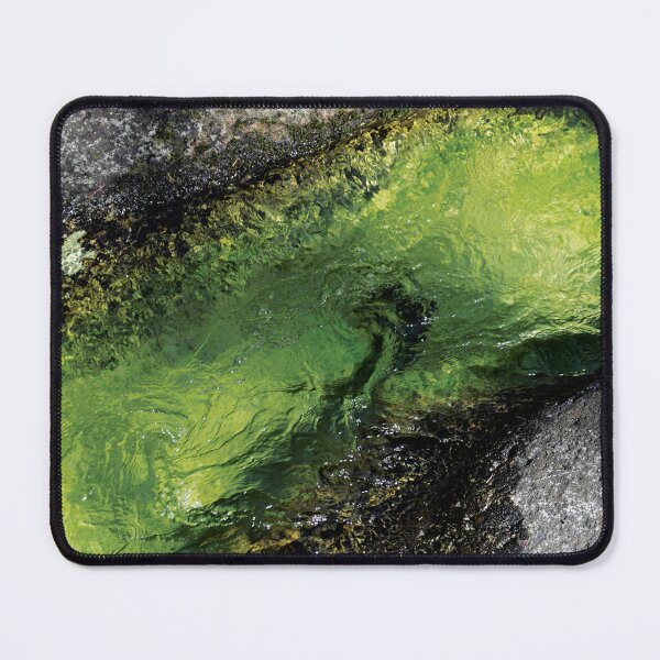 Item preview, Emerald Channel | Green Waters Swirl Through Rock, Minimalist Nature Photography designed and sold by arlutai.