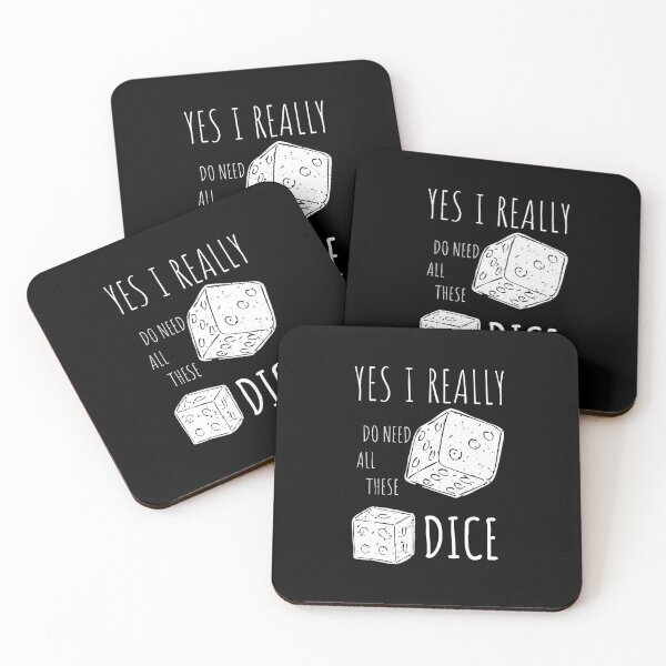 Item preview, Yes I Really Do Need All These Dice designed and sold by amine707.