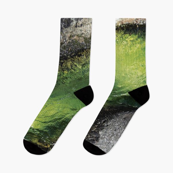 Item preview, Emerald Channel | Green Waters Swirl Through Rock, Minimalist Nature Photography designed and sold by arlutai.