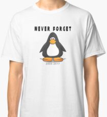 Club Penguin Never forget Classic T-Shirt